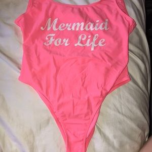 Mermaid for life swimsuit